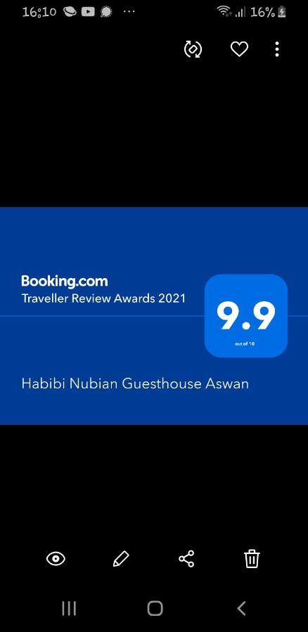 Habibi Nubian Guest House-Nubian Hospitality Aswan Exteriör bild